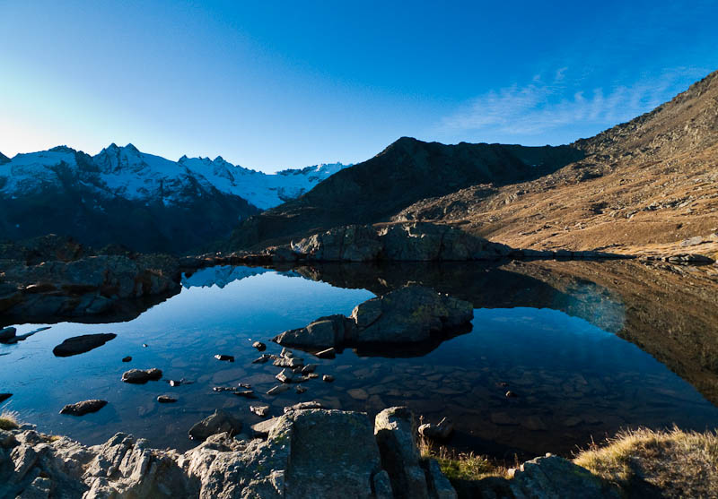 P1050270.jpg - [it]Il laghetto del Lauson (2650 metri)[en]Lauson Pond (m 2650)